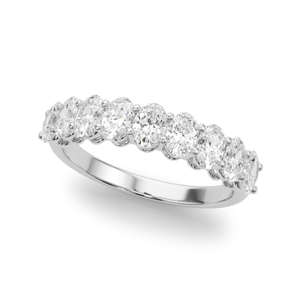 Platinum White 1.8 CT Oval Diamond Ring