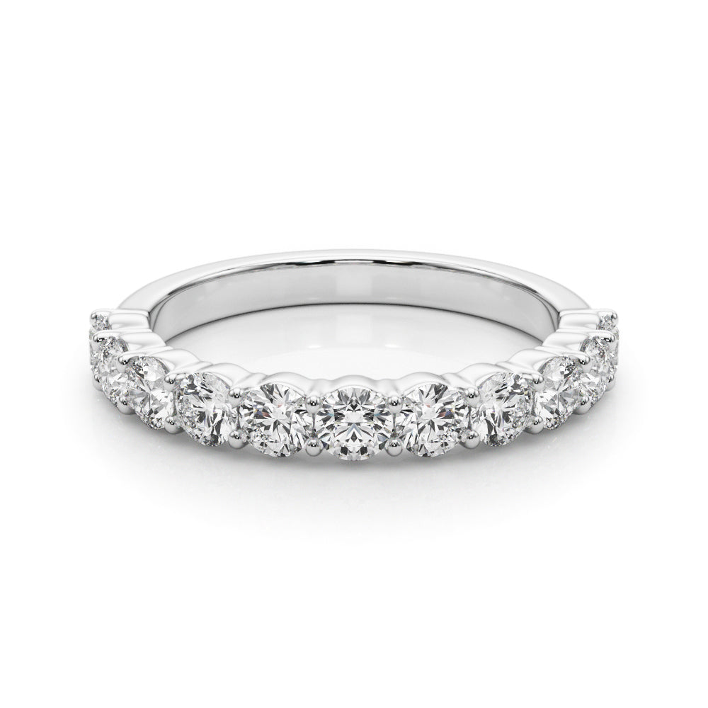 18K White Gold Multi-Diamond Engagement Ring