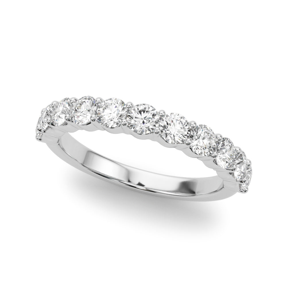 18K White Gold Multi-Diamond Engagement Ring