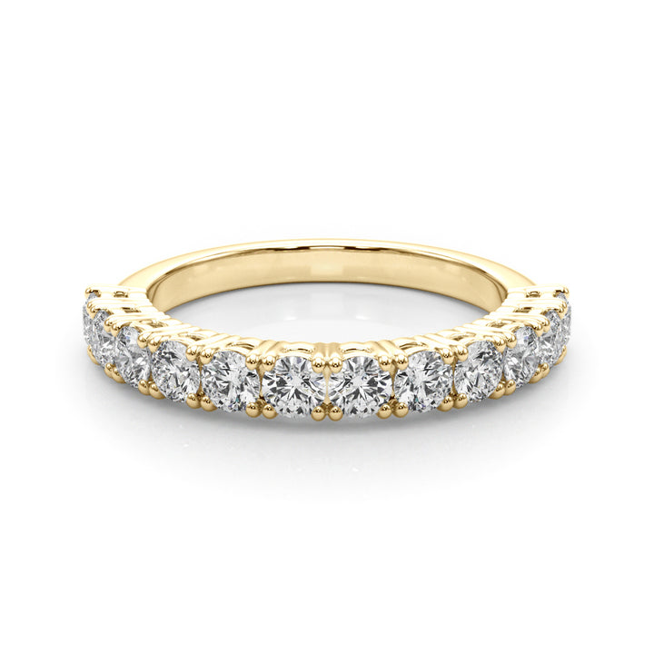 18K Yellow Gold 1/2 CT Diamond Engagement Ring