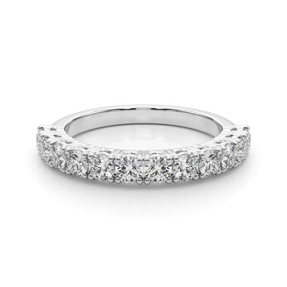 14K White Gold Multi-Diamond Engagement Ring
