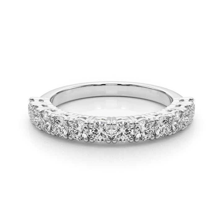 14K White Gold Multi-Diamond Engagement Ring