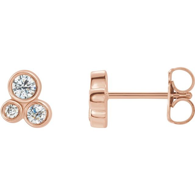 Geometric Cluster Earrings