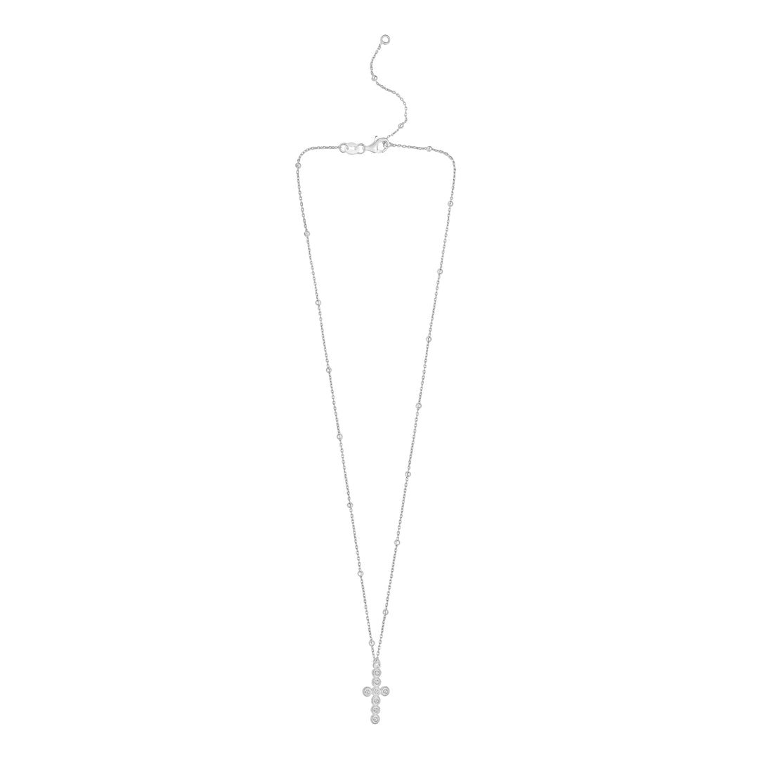 Silver Cross Necklace