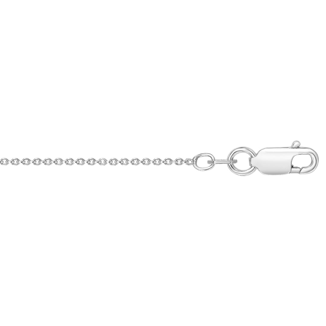 Silver Round Cable Chain