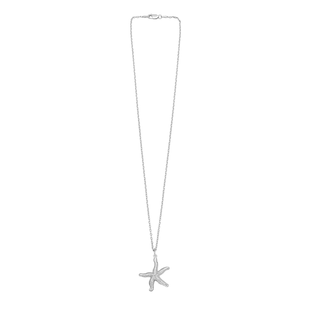 Silver Starfish Pendant