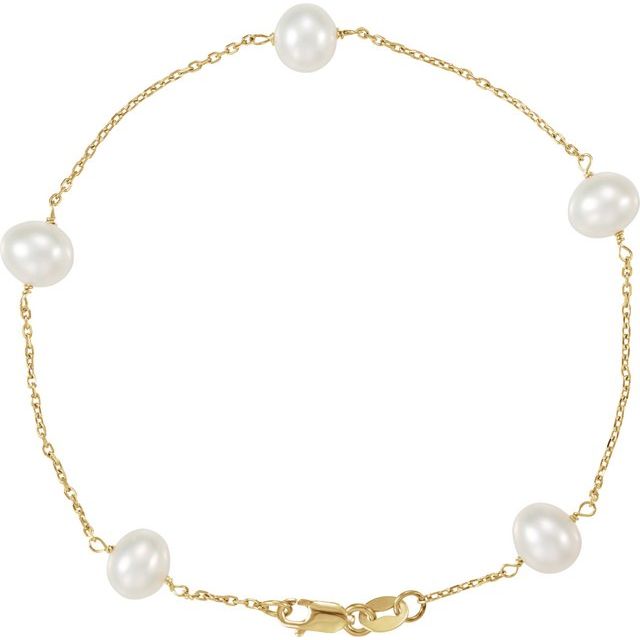 Pearl Station Bracelet