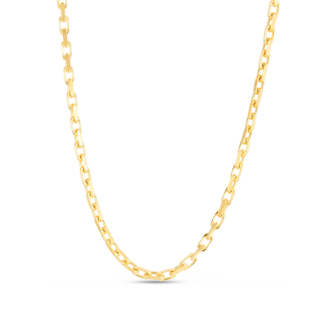 14K Gold 22"" 2.5mm French Cable Chain