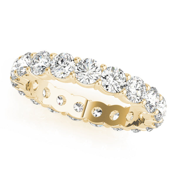 18K Yellow Gold 7/8 ct Diamond Wedding Band
