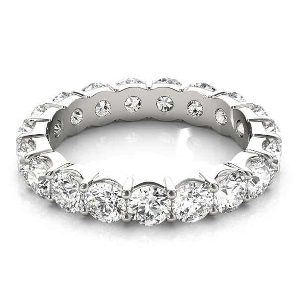 18K White Gold 7/8 ct Diamond Wedding Band