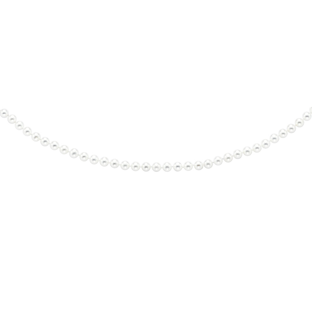 14K Gold 6.0-6.5MM Pearl Strand Bracelet