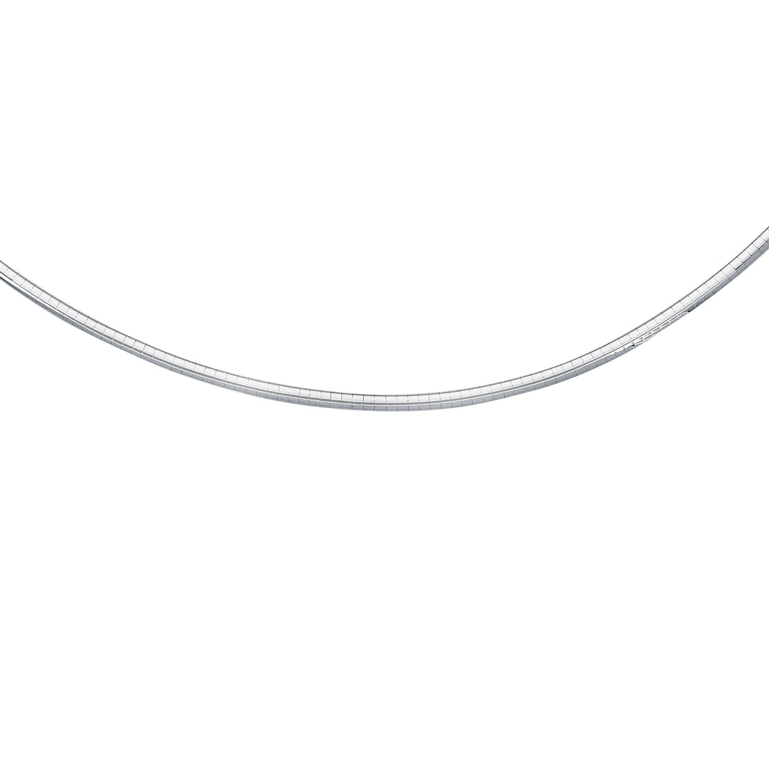 14K Gold 18"" 3.3mm Classic Omega