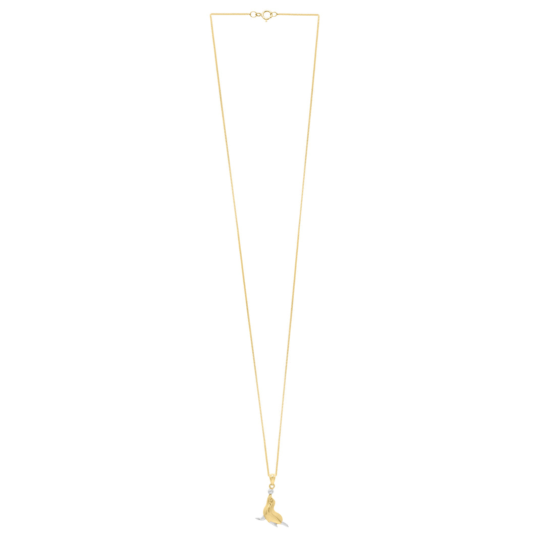 10K Seal Necklace